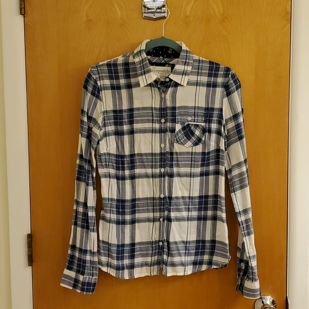 Aeropostale button up flannel